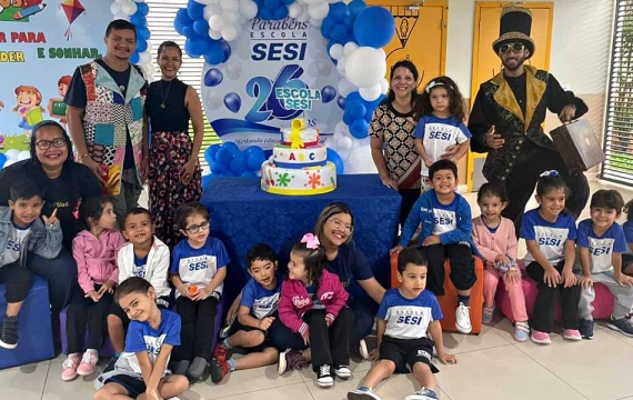 Escola SESI comemora 26 anos de atuação no Acre