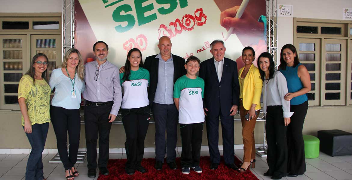 Presidente do Conselho do SESI faz visita institucional ao Acre