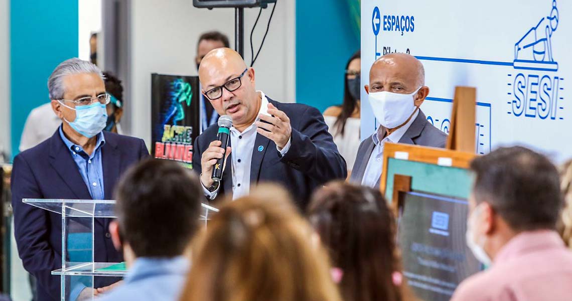 Presidentes da CNI e da FIEAC inauguram Centro de Promoção da Saúde do SESI