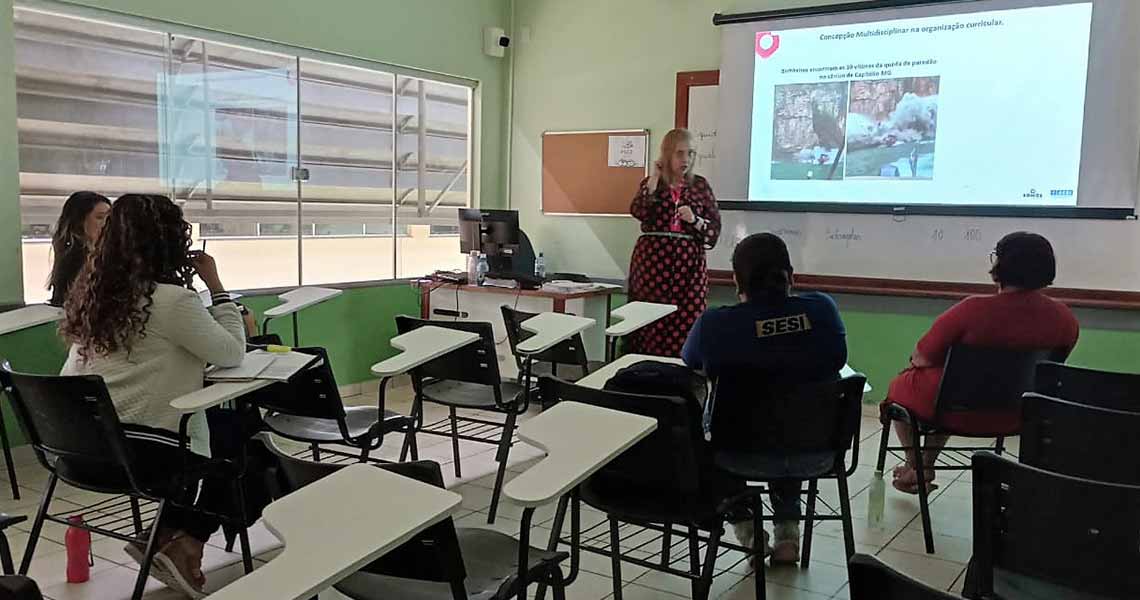 Escola SESI realiza capacitação para os professores em parceria com a Somos Educação 