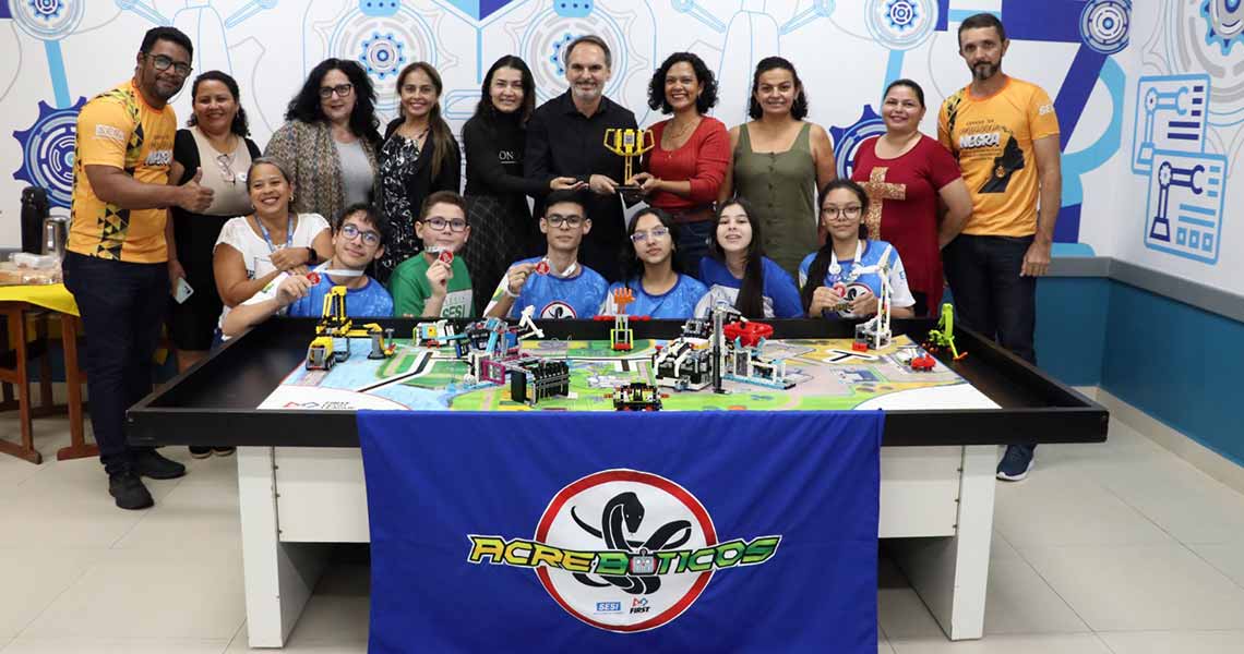 Equipe Acrebóticos se classifica para Festival Nacional de Robótica