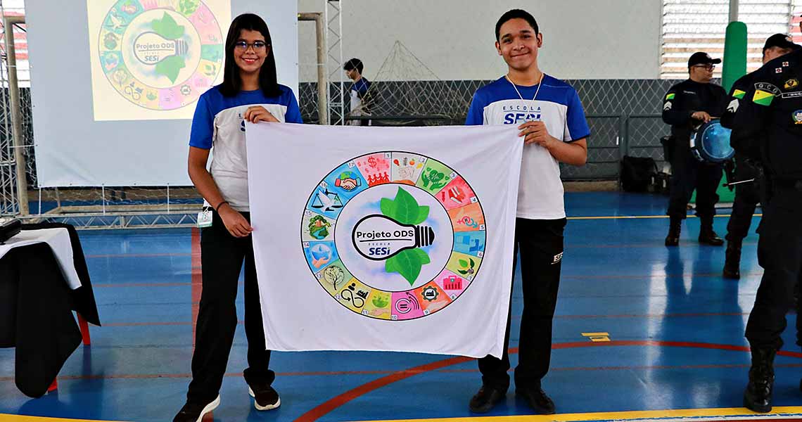 Escola SESI desenvolve ações de projetos da ONU