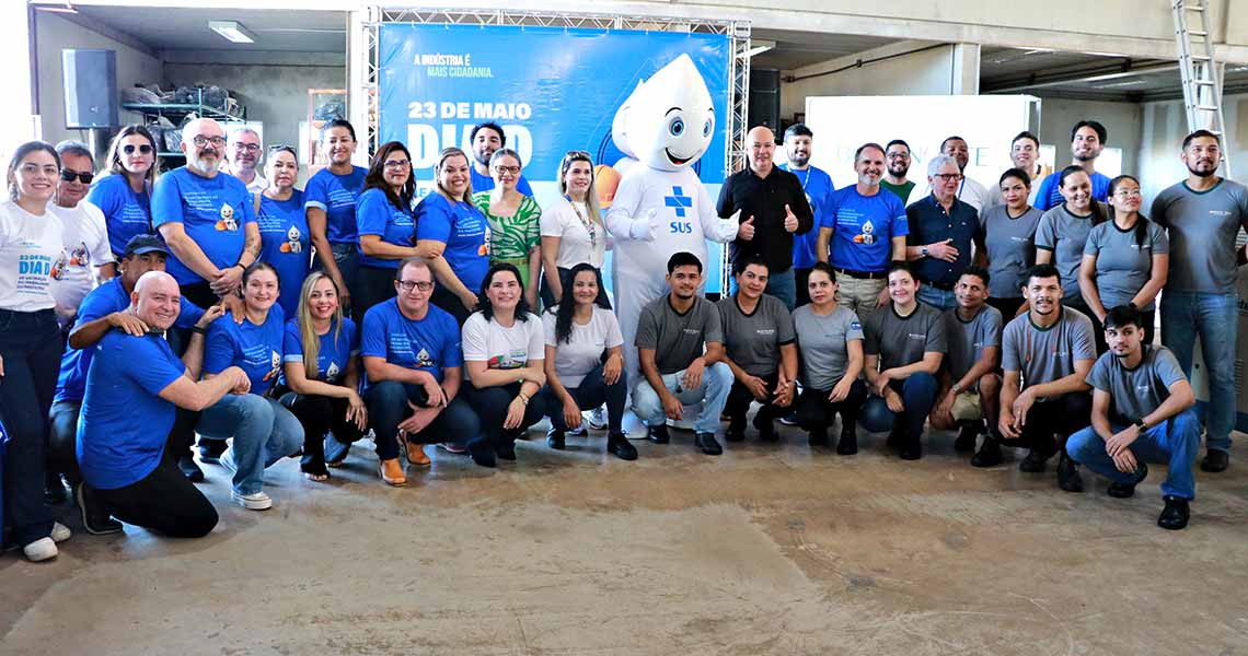 SESI/AC imunizou mais de 400 trabalhadores da indústria no Dia D de Vacinação