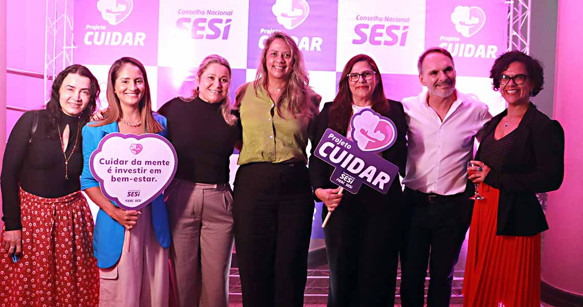 SESI/AC lança o projeto com foco na saúde mental de profissionais da educação