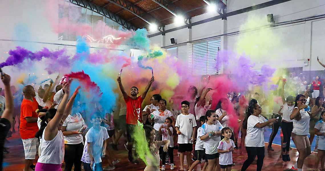 Festa das Cores do SESI/AC inspira vida saudável e promove bem-estar em Rio Branco