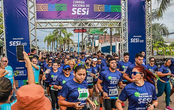 Inscrições para a 2ª Corrida Nacional do SESI encerram no dia 31 de março