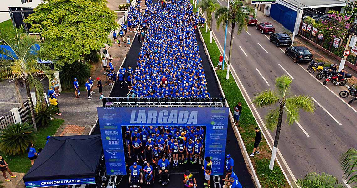 No Dia do Trabalhador, SESI realiza a 2ª Corrida Nacional