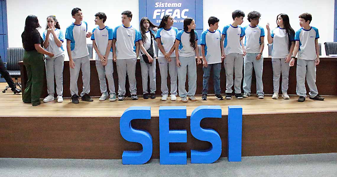 Estudantes da Escola de Referência do SESI apresentam startups voltadas à sustentabilidade e inovação