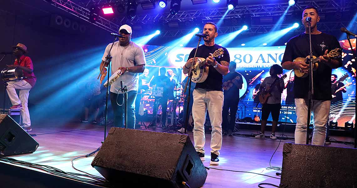 Show do Grupo Raça encerra comemorações dos 80 anos do SESI Nacional no Acre